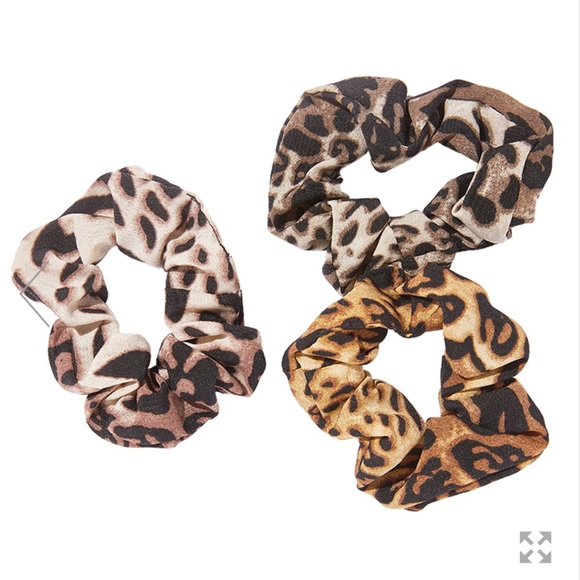 6/$25 Bundle nOir Jewelry Ombre Leopard Scrunchies. NWT. - Picture 2 of 3